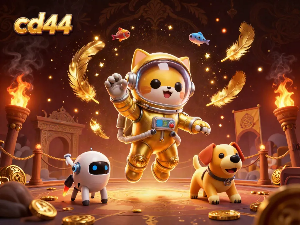 Experience thrilling moments in the space-themed casino adventure "cd44" with dynamic gameplay elements.