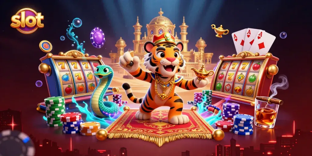 Slot memberi peluang menang jackpot terbesar dengan slot reels dan simbol buah yang berkilau.