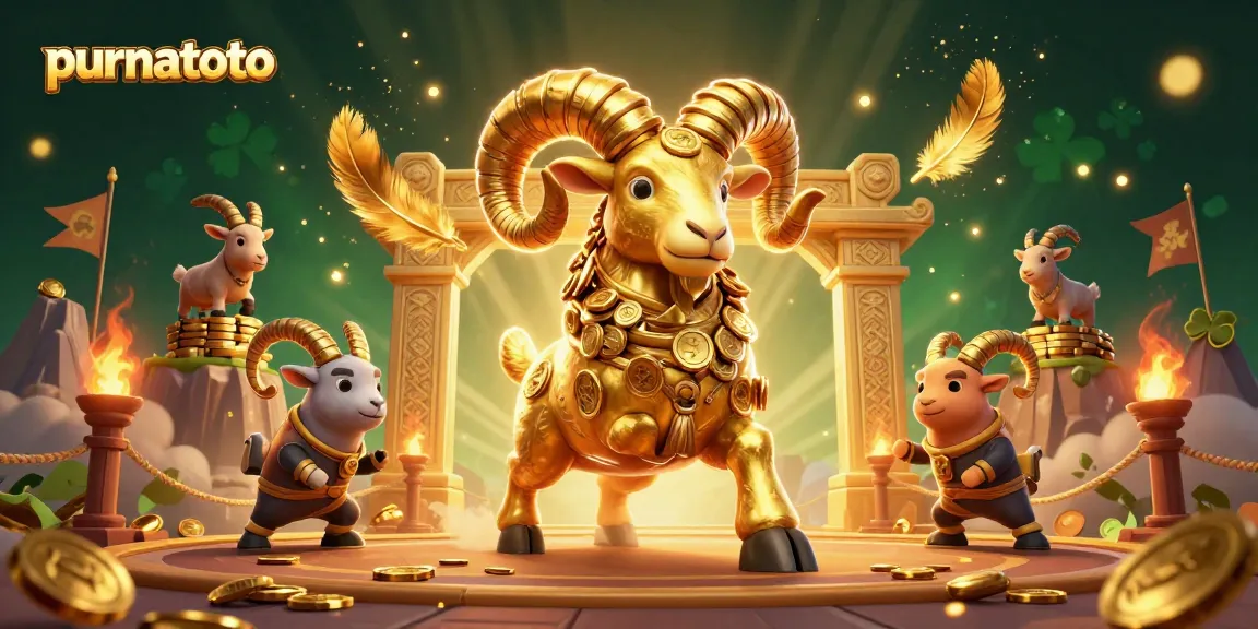 Menangkan permainan slot di purnatoto dengan ram emas berlari di gerbang!