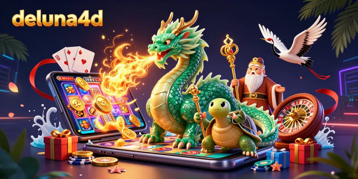 Experience the excitement of deluna4d with vibrant gaming elements and majestic characters.