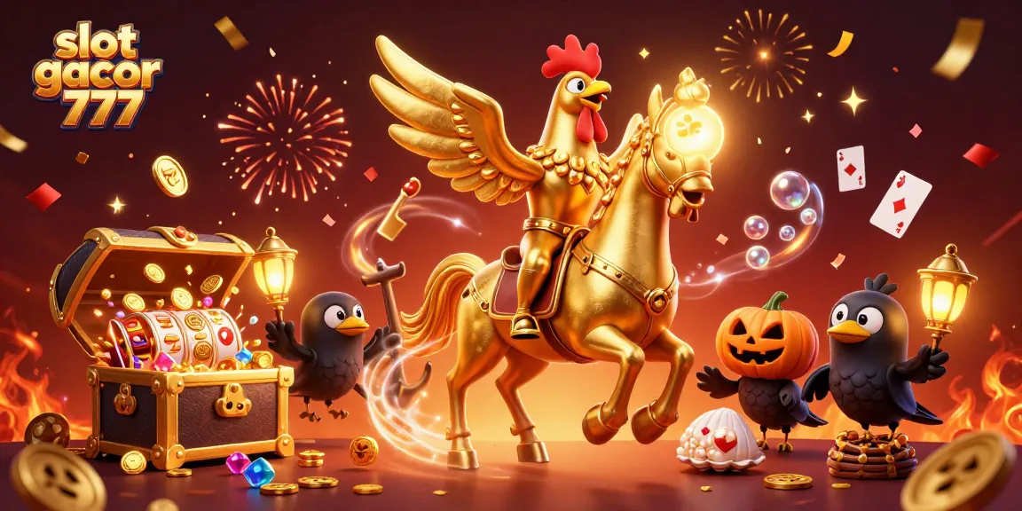 Slot gacor 777 menyuguhkan visual menarik dengan simbol permainan dan karakter aksara penuh warna.