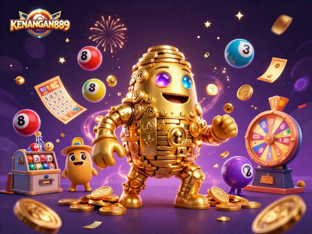 Experience the thrill of gaming with KENANGAN889, where dynamic lots, vibrant games, and golden golems collide.