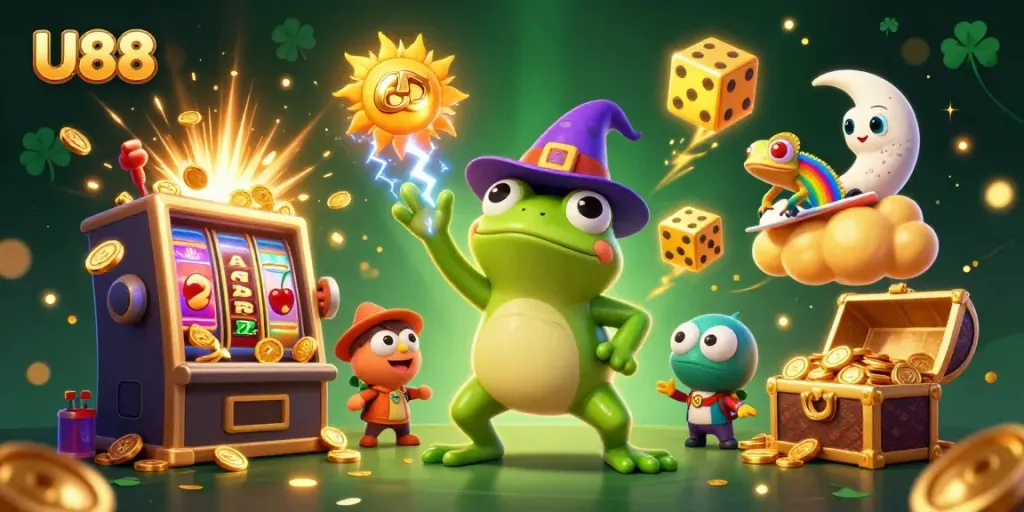 Experience thrilling wins at U88 Casino with magical characters and sparkling jackpots!