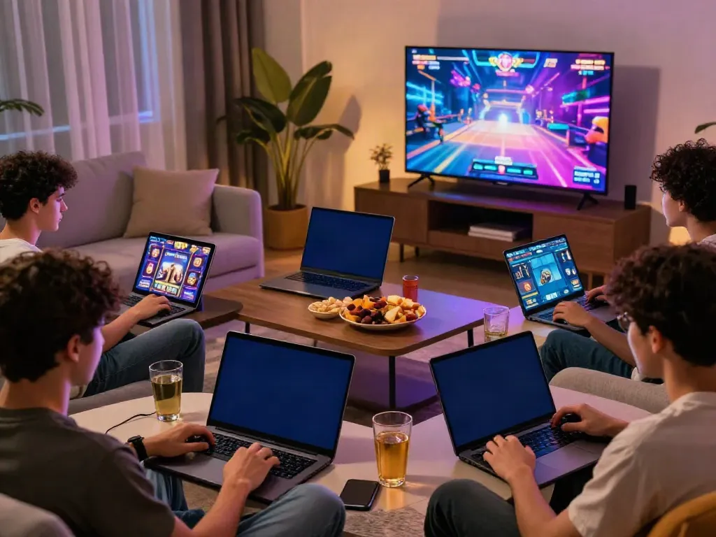 Pengalaman bermain slot88 online yang seru di ruang tamu yang nyaman.