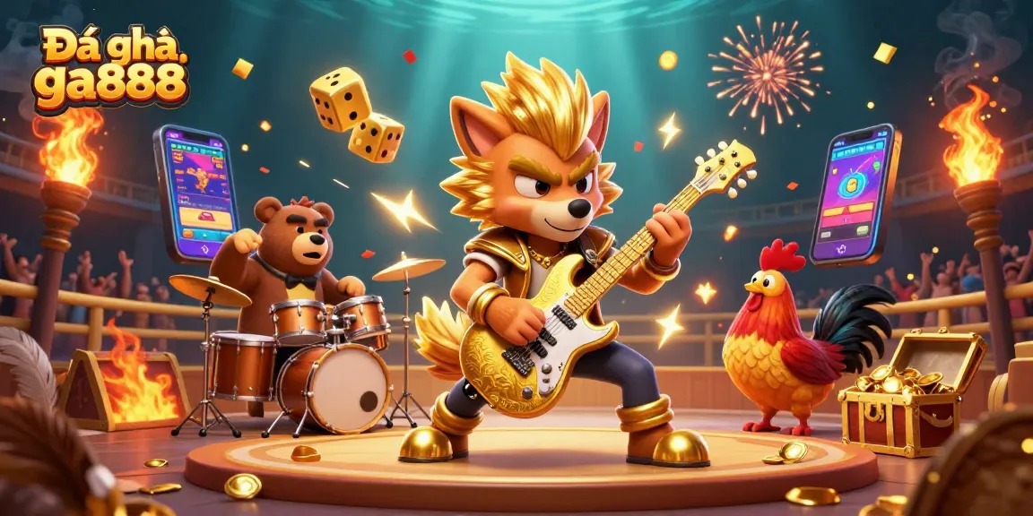 Engage with thrilling Đá gà ga888 games featuring action-packed cockfighting events and vibrant casino elements.