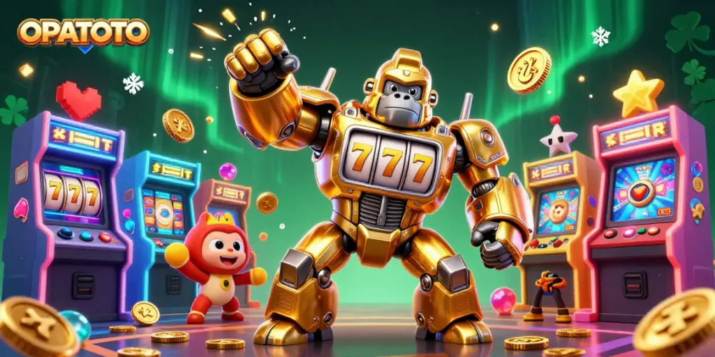 Experience thrilling excitement with OPPATOTO’s dynamic slot machine action in a visually stunning presentation.