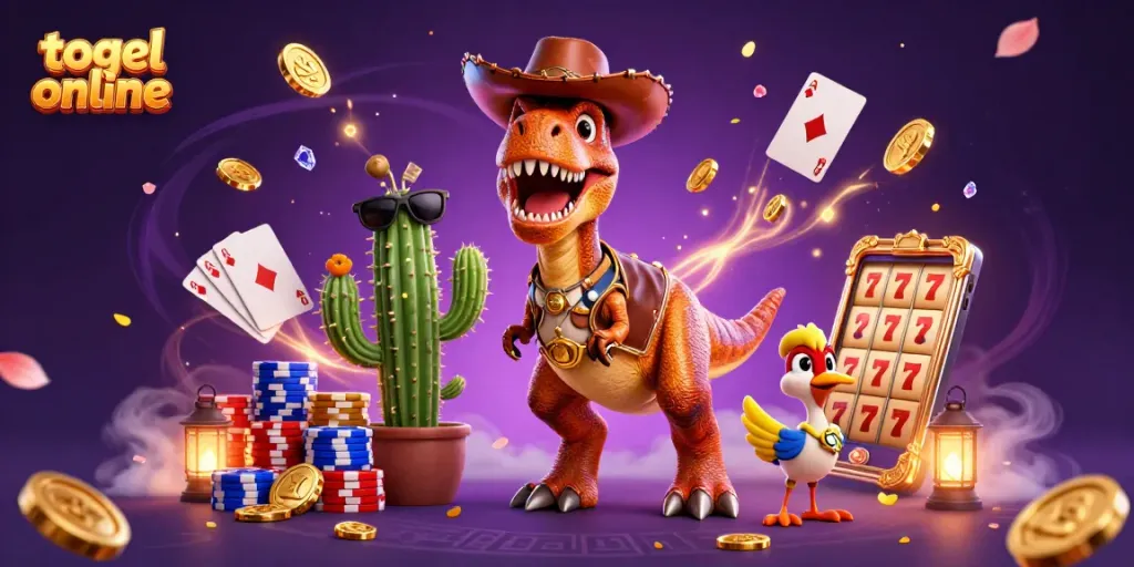 Menangkan togel online sambil menikmati slot yang berkilauan dan karakter lucu di dunia kasino 3D.