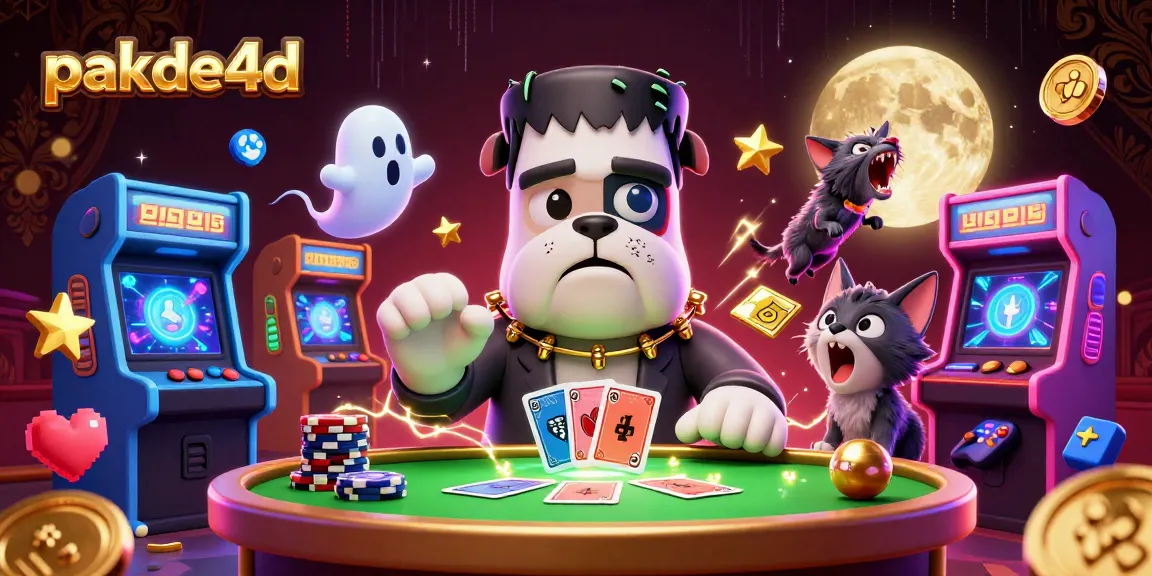 Experience thrilling online gambling with pakde4d's vibrant games featuring unique characters and lively action.