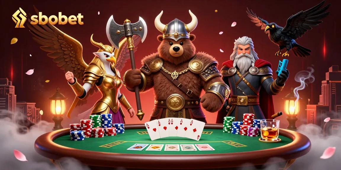 Menggabungkan sbobet dengan suasana kasin yang penuh warna dan karakter kuat.
