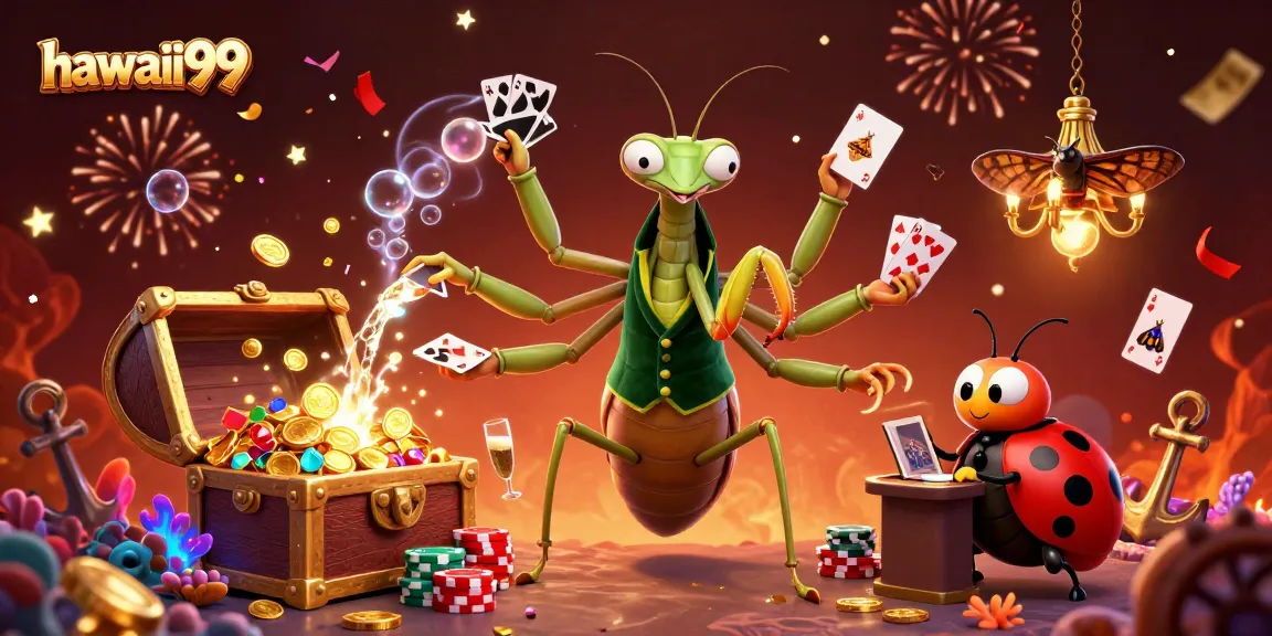 Experience the thrill of hawaii99 in a vibrant online casino scene with dynamic gaming elements.