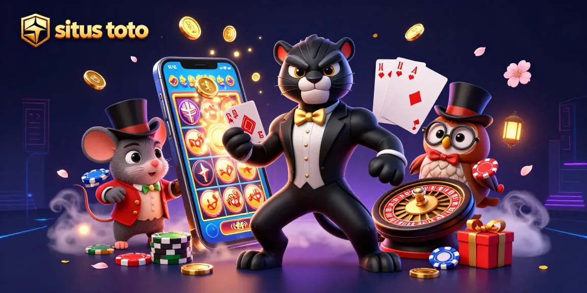 Situs toto menawarkan pengalaman bermain kartu di dunia kasino yang elegan dan menyenangkan dengan karakter karismatik.