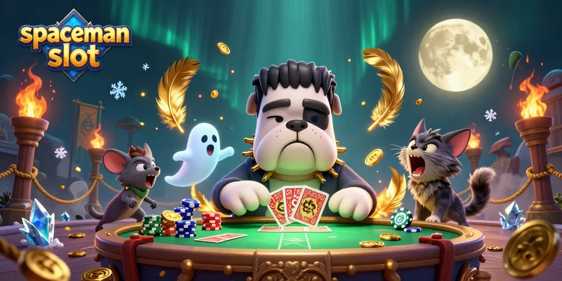 Menangkan jackpot pada permainan spaceman slot dengan Wolong Gilang dan Kucing Werewolf!