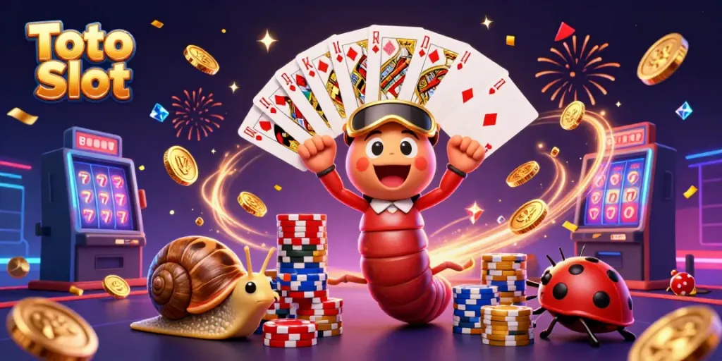Permainan Toto Slot dengan dealer unik dan tumpukan chip menakjubkan di kasino digital