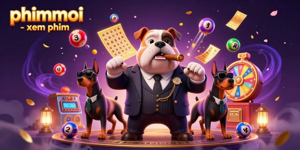 Engage in thrilling lottery fun with phimmoi - xem phim showcasing lively characters and dynamic gaming elements.