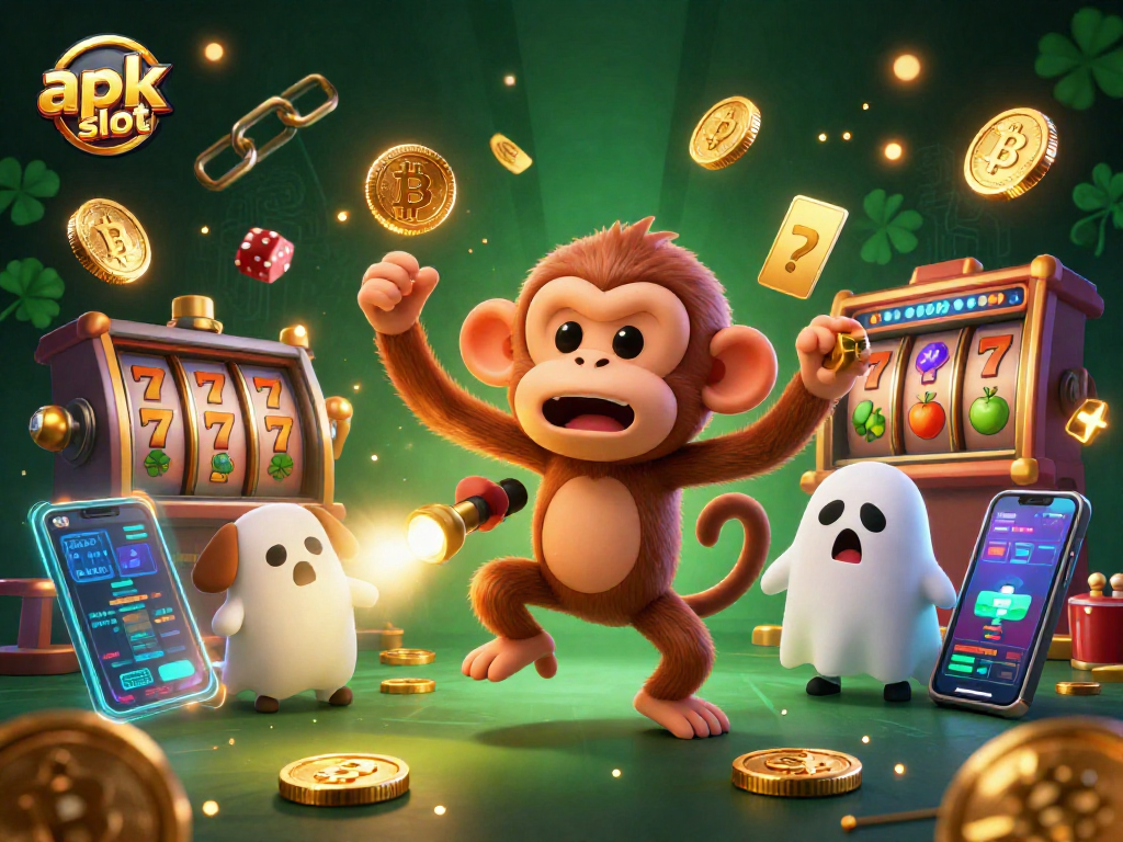 Akses apk slot terbaru sambil berburu hadiah dengan karakter imut dalam suasana kasino yang menarik.