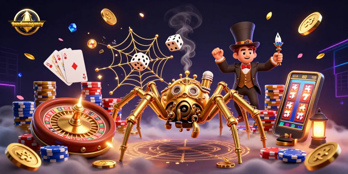 Catch jackpots with tandemagency at an imaginative casino scene full of excitement and gold.