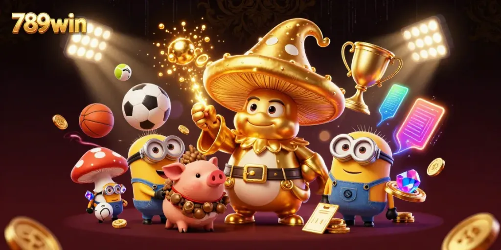 Experience thrilling gameplay with 789win's magical characters and dynamic betting action.