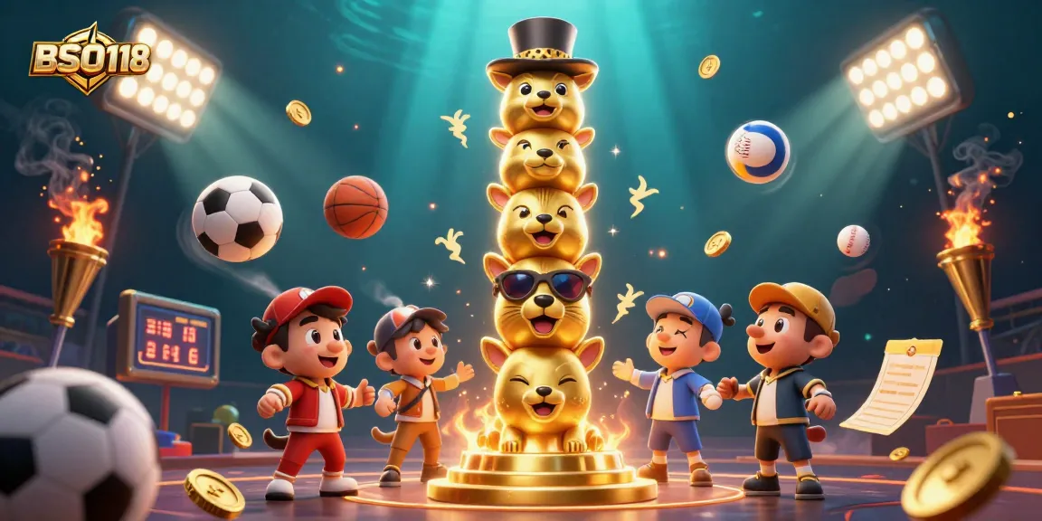 Engage with BSO118 betting strategies through this vibrant casino-themed illustration.