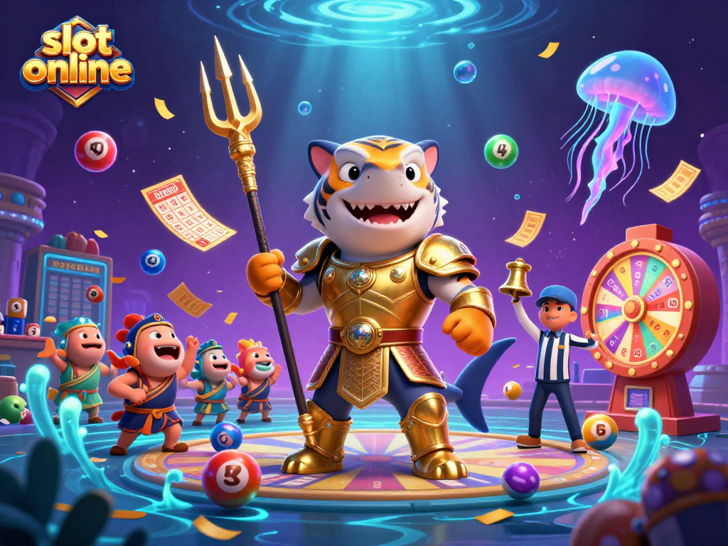 Menangkan slot online dengan simbol dan elemen menarik di dunia kasino bawah laut.