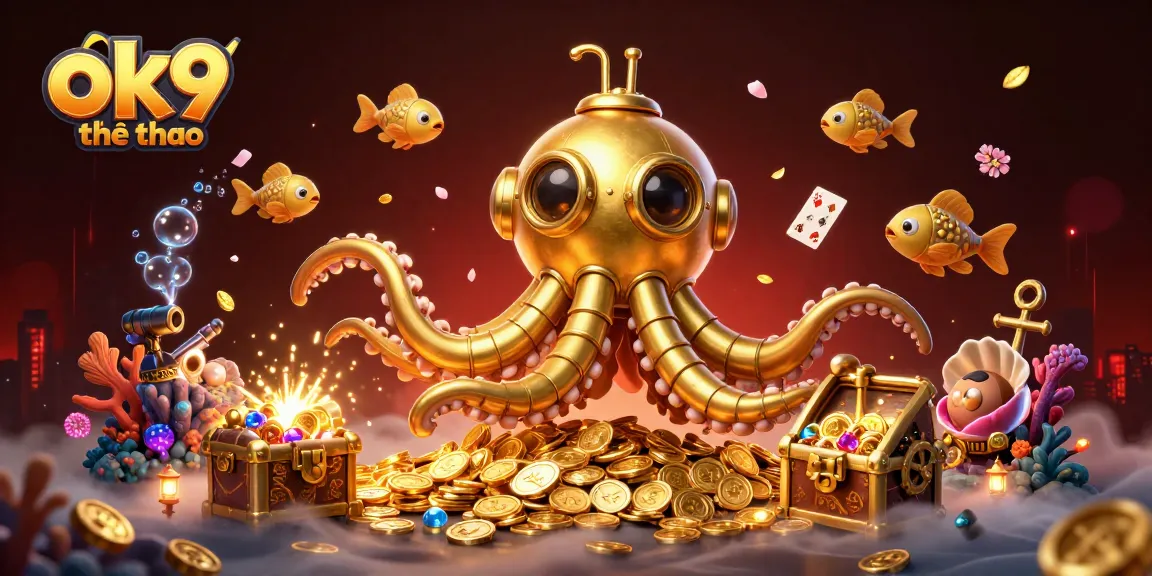 Experience thrilling adventures in ok9 thể thao, surrounded by vibrant gambling elements.